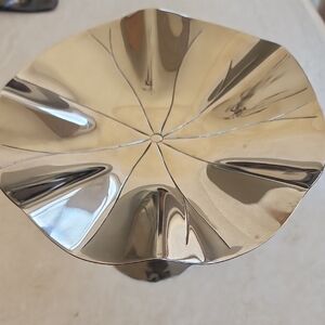 Michael Aram Silver Elevated Candy Bowl Or Jewelry Tray